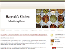 Tablet Screenshot of haneedaskitchen.com